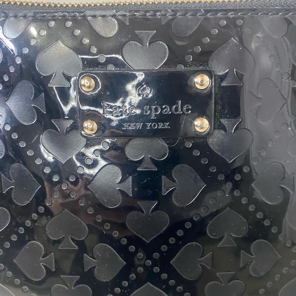 *Kate Spade Black patent leather shoulder tote bag - Picture 5 of 15